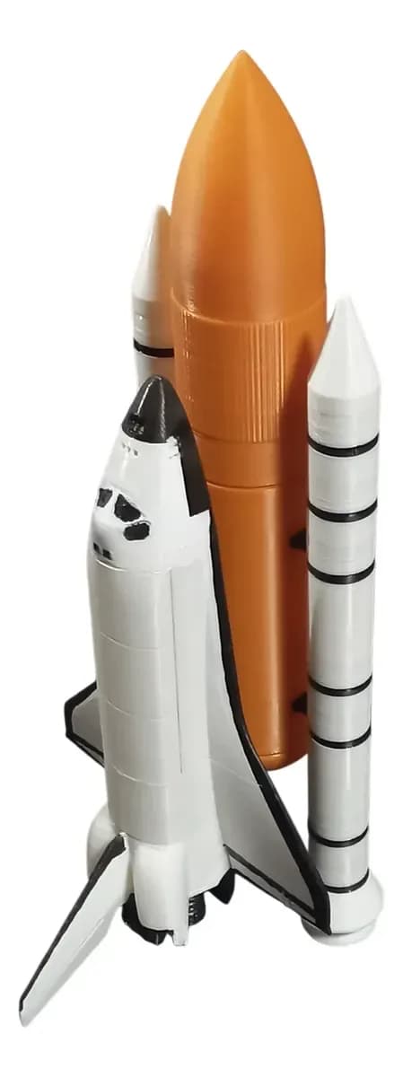 Miniatura Ônibus Espacial Nasa Escala 1:100 - 21cm