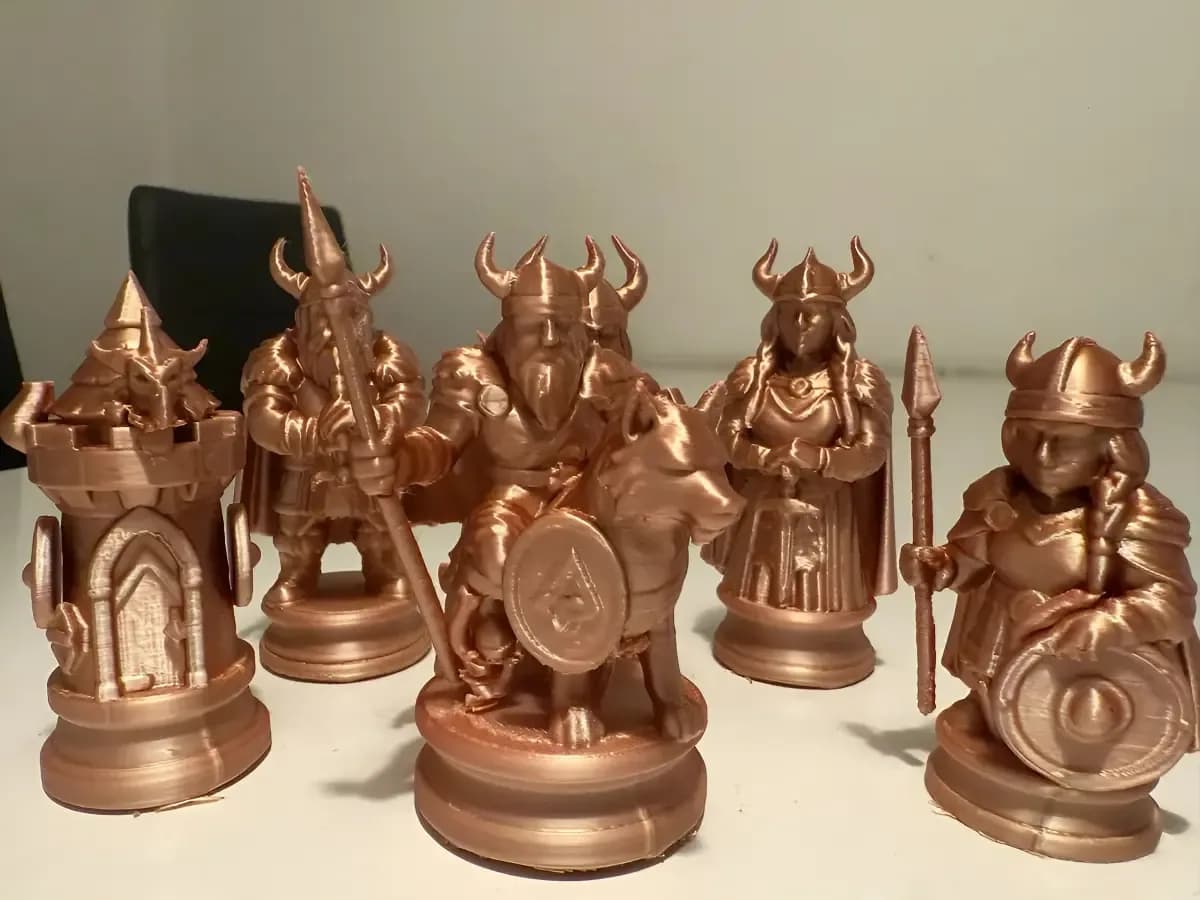 Xadrez Viking Valhalla 3d