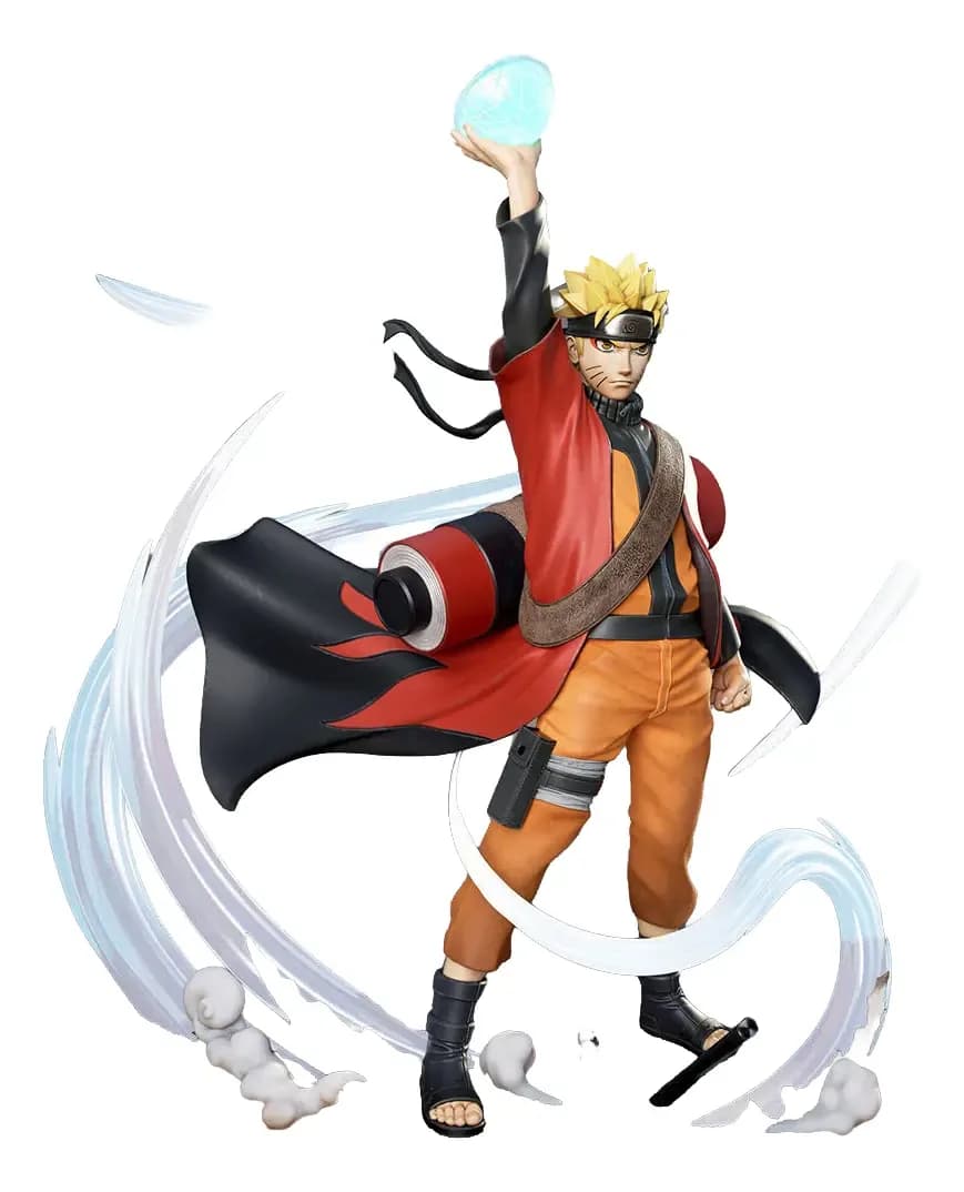 Boneco Realista Naruto Modo Sábio 3d - 20cm
