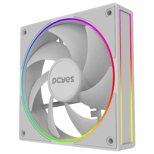 FAN COOLER PCYES P/ GABINETE VISION WHITE GHOST 120MM PCYES - FVWG120