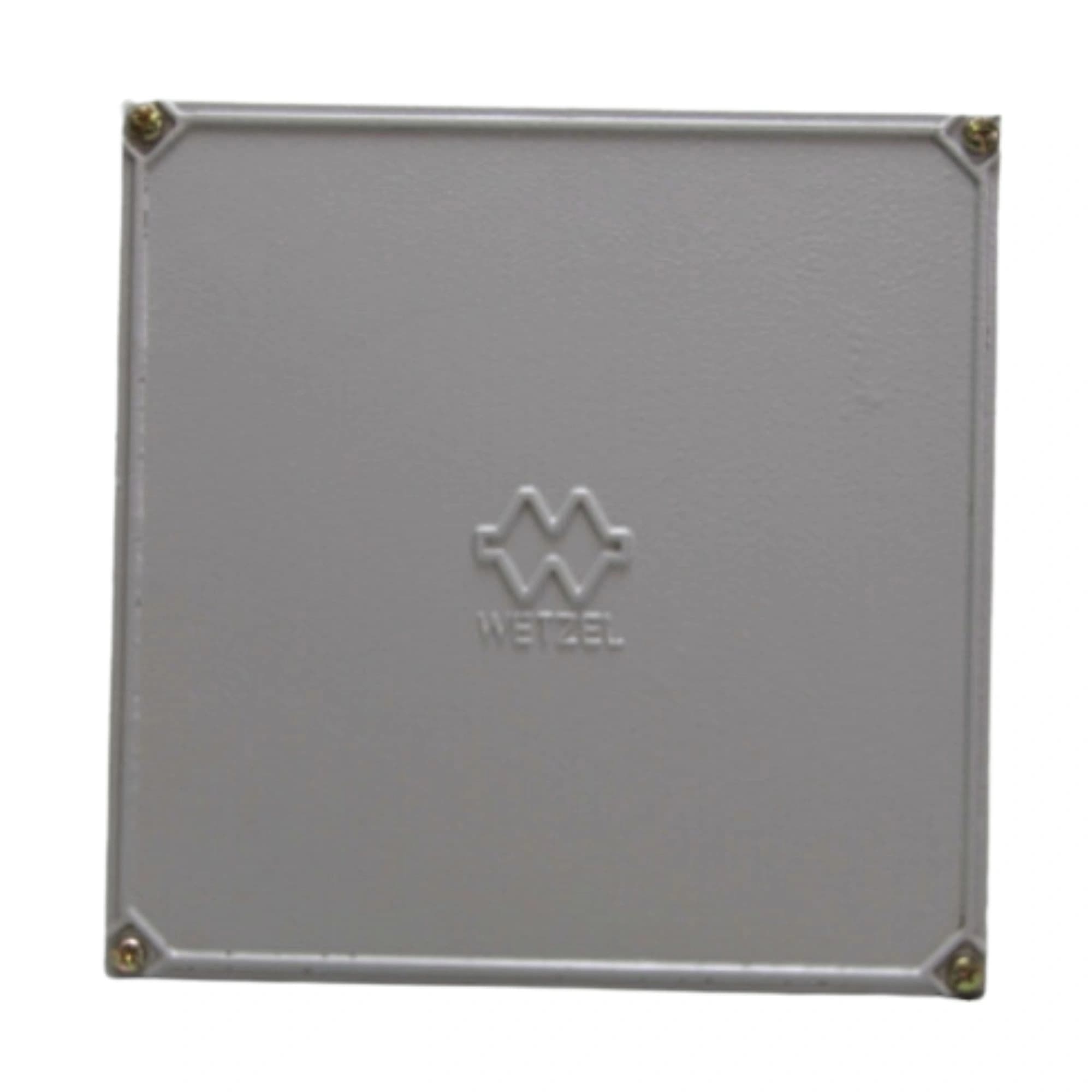 Caixa de passagem em alumínio 194x194x97 CP-202010 Wetzel