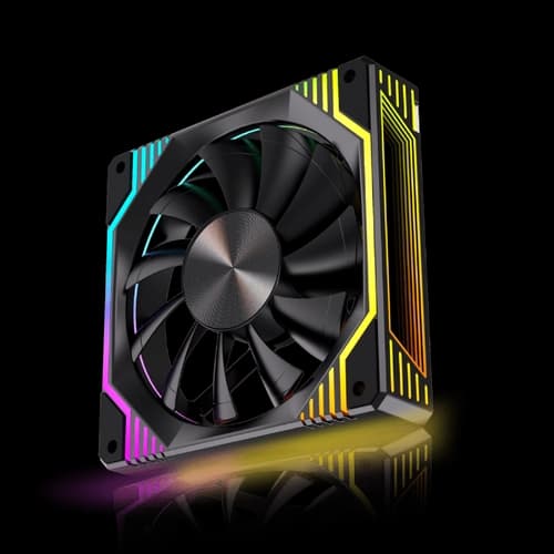 FAN COOLER R5 WINDFORCE BLACK FORWARD PWM ARGB 120MM BOX
